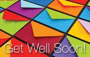 #GW18 "Get Well Soon" Postcard