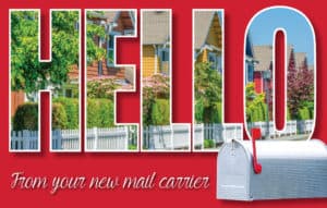 #NR23 - New Route “Hello” Postcard