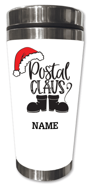 #SS13 - Postal Claus Stainless Steel Tumbler