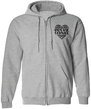 #HZSWS14 - Postal Service Zipper Hoodie